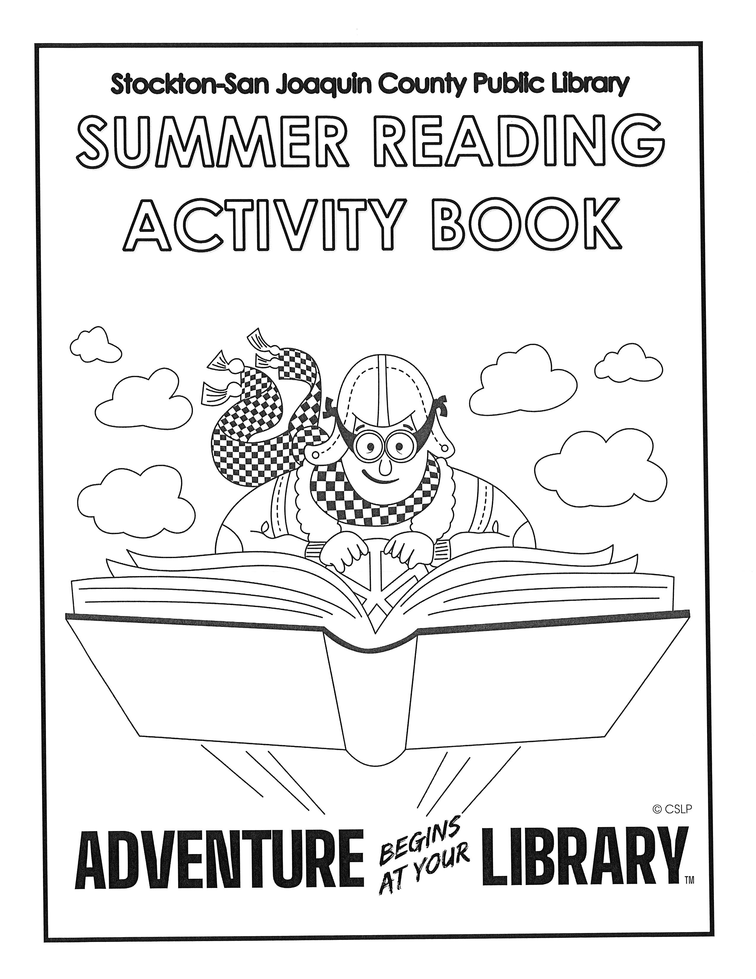 2024 Activity Book Cover