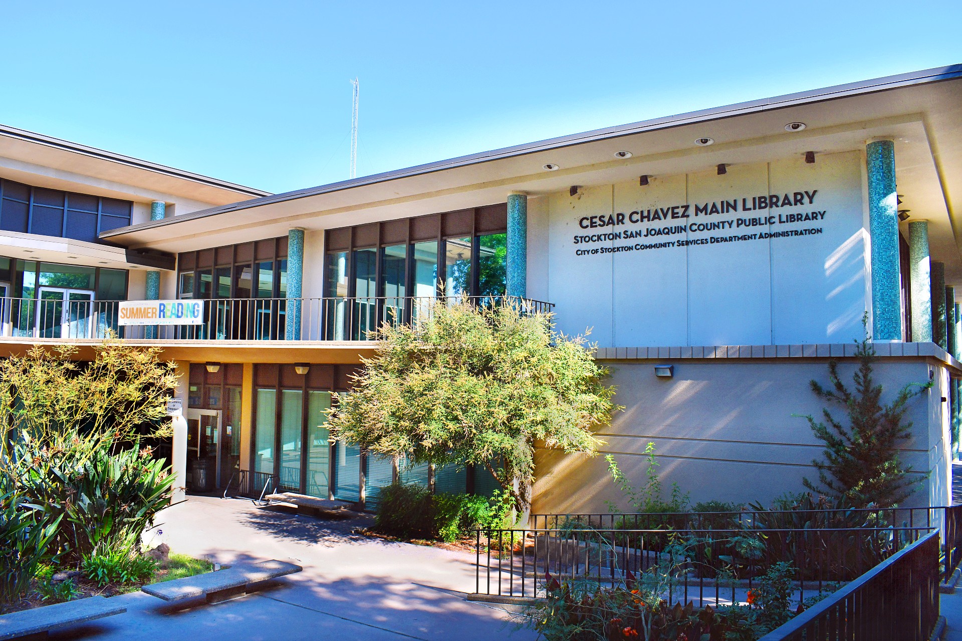 Chavez Library Front Exterior