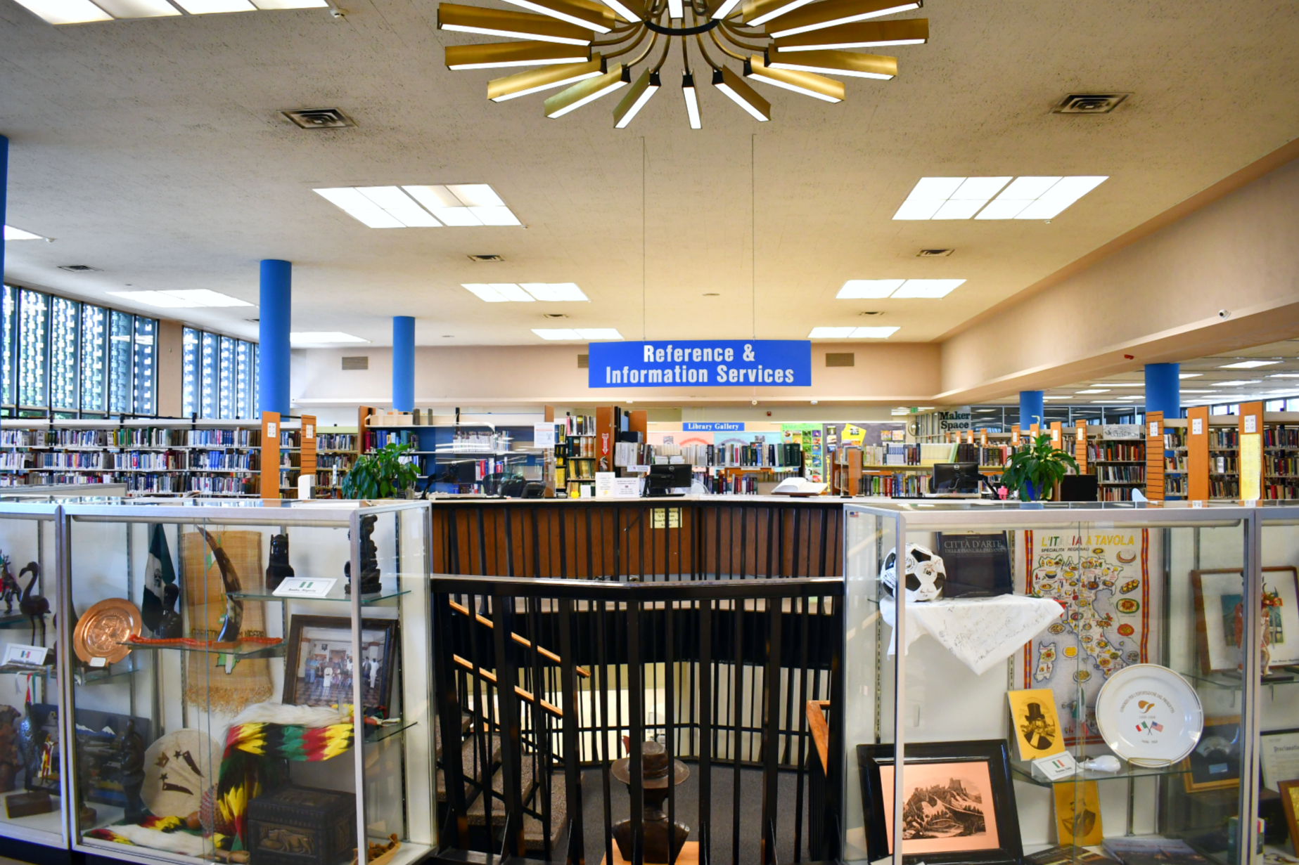 Chavez Library Second Floor